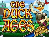 The Duck Ages Slot Game - 5 reels, 25 paylines, Free Games features, Jackpot Pyramid, powered by Nu Works Gaming Software